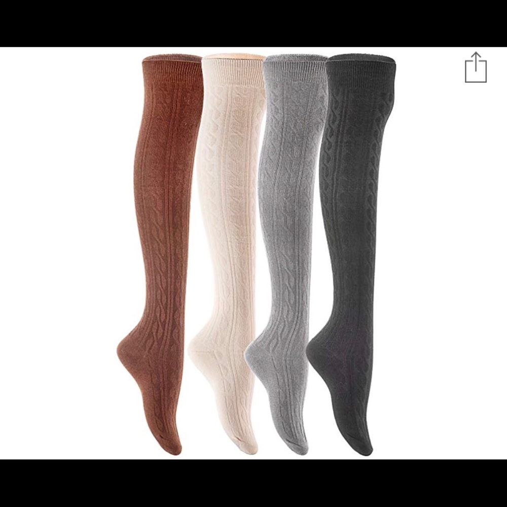 Over the knee socks